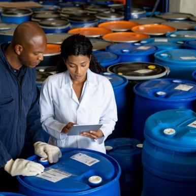 Storage and Shelf Life: Sodium Hydroxide