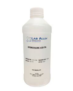 Hydrochloric Acid 5% Solution, Lab Grade