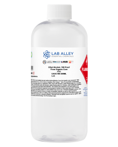 Organic Ethyl Alcohol, Corn, 190 Proof, Kosher, Halal, FCC