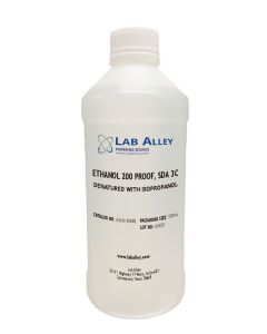 SDA 3C Ethanol 200 Proof (100%), Kosher, Halal