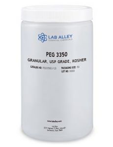 Polyethylene Glycol (PEG) 3350, Granular, USP Grade, Kosher