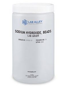 Sodium Hydroxide Beads Lab Grade