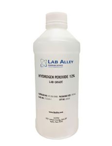 Hydrogen Peroxide 12% Solution, Lab Grade