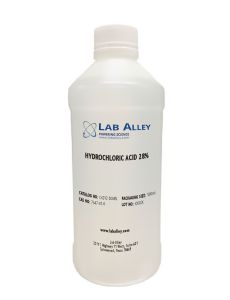 Hydrochloric Acid 28% Solution, Lab Grade