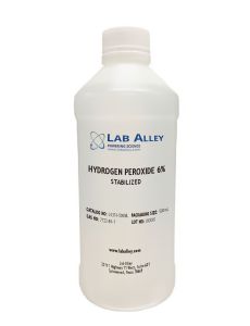 Hydrogen Peroxide 6% Solution, (Stabilized), Lab Grade