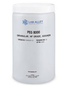 Polyethylene Glycol (PEG) 8000, Granular, NF Grade, Kosher