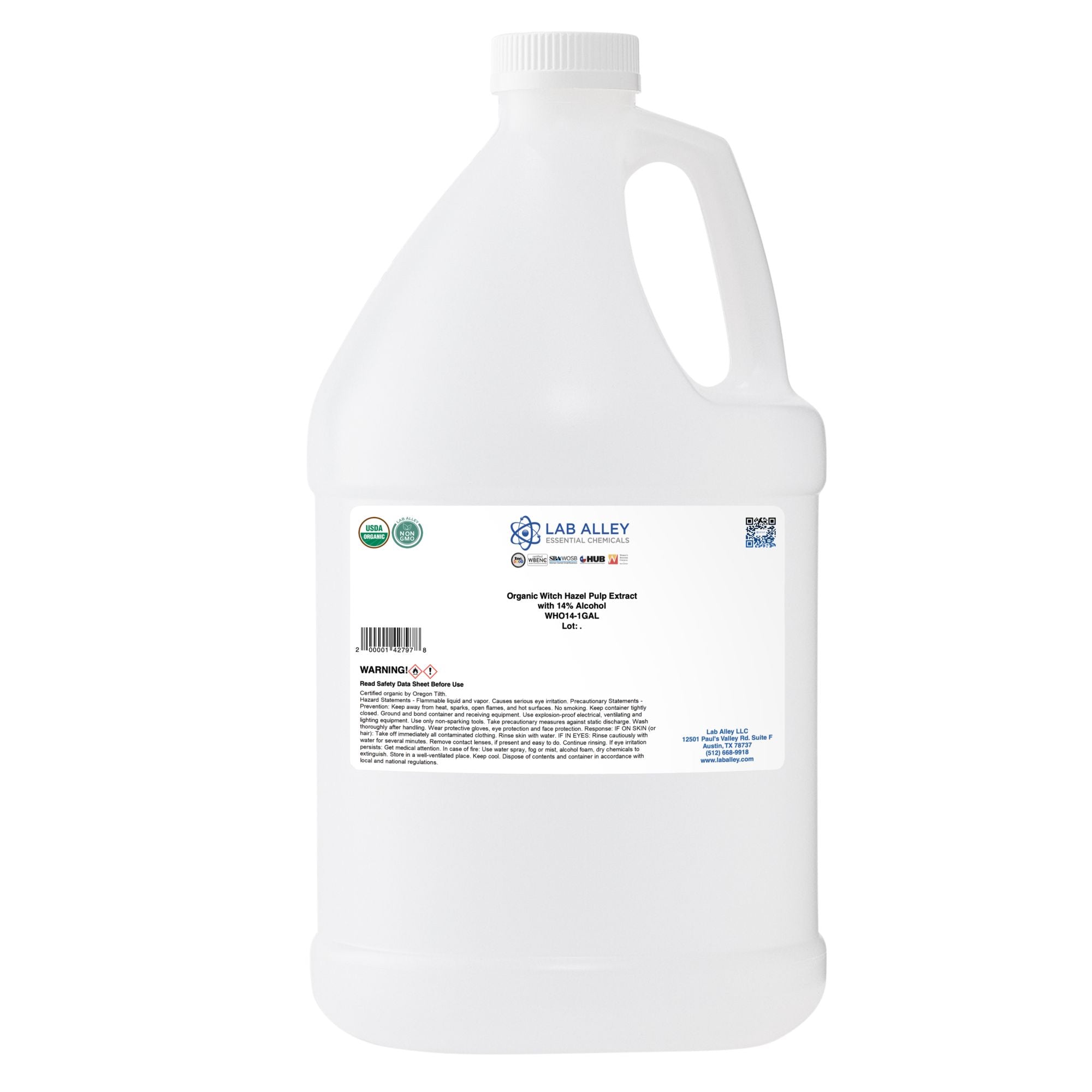 AMZ_Organic Witch Hazel_WHO14_1Gal .jpg__PID:611e875e-7897-4ee7-b42d-3a4861c4441c