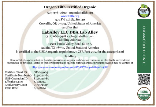 Organic Certification
